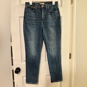 Madewell Blue Denim Jeans